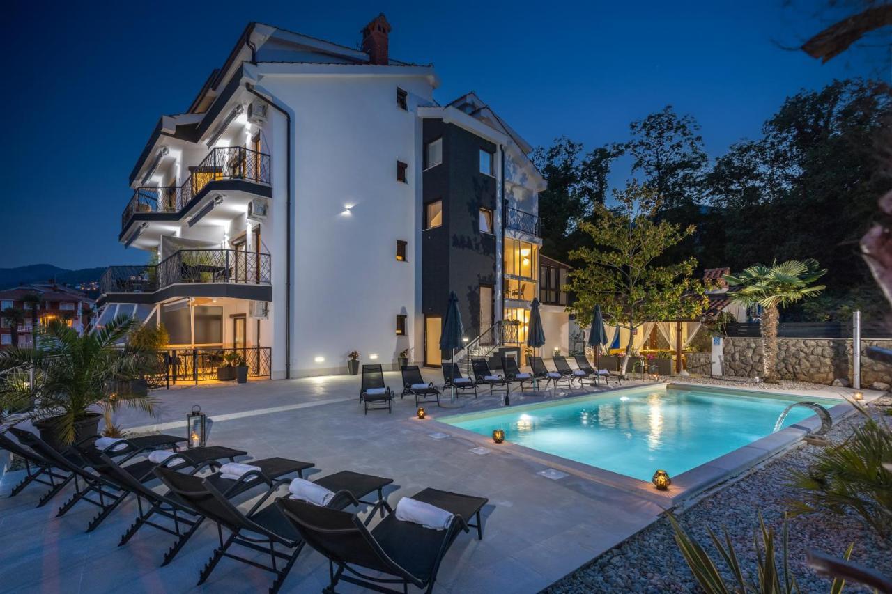 Villa Adriatic, Apartment Rebecca With Heated Swimming Pool, Sew View, Childrens Playground Icici Exterior photo